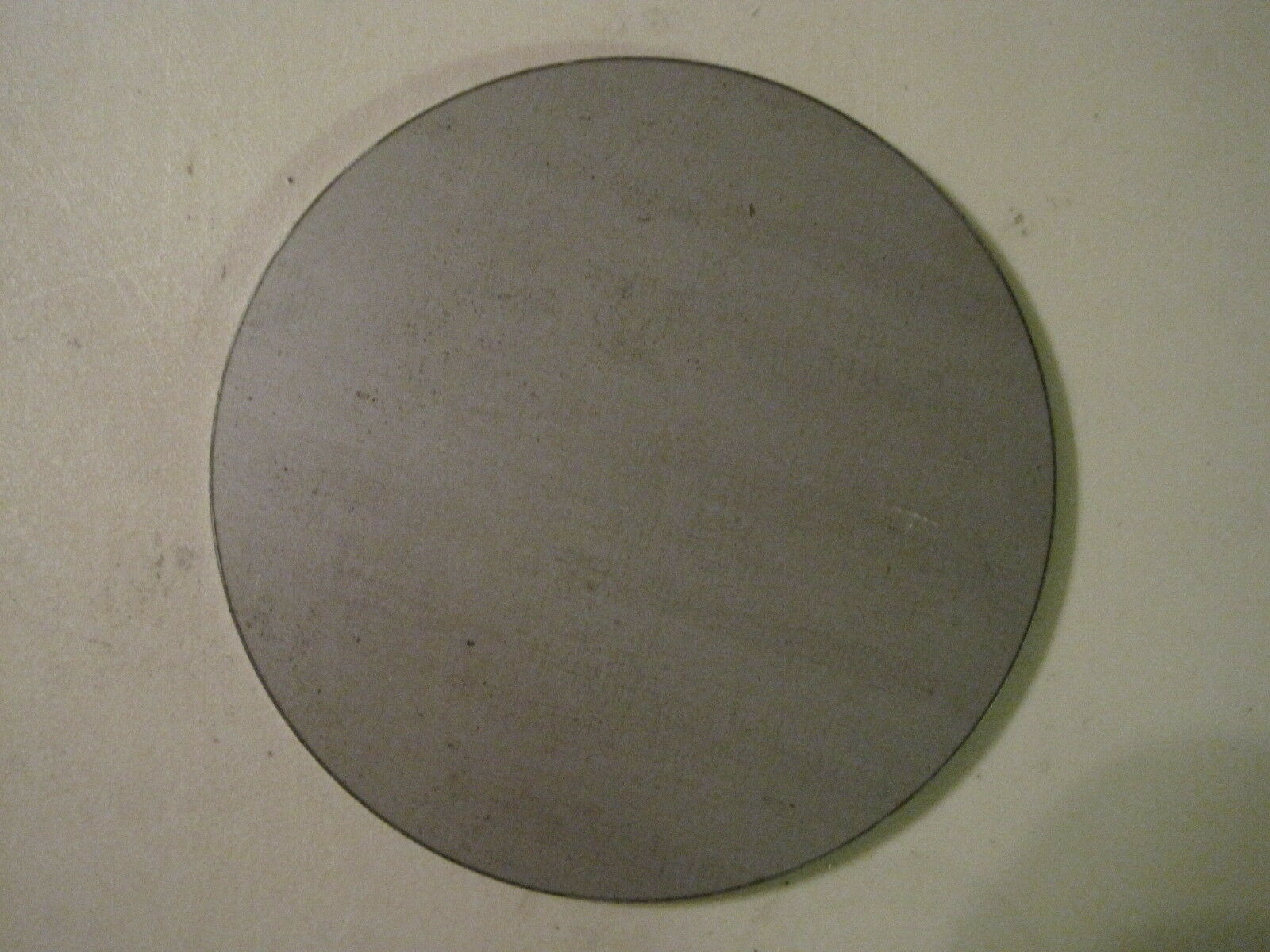 1/8" Steel Plate, Disc Shaped, 6" Diameter, .125 A1011 Steel, Round, Circle