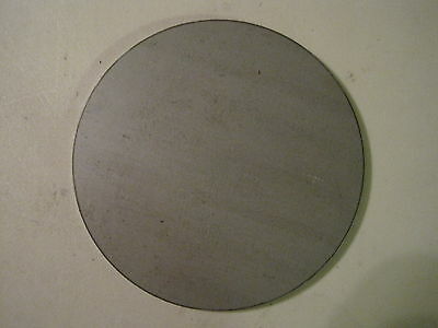 1/4" Steel Plate, Disc Shaped, 6" Diameter, .250 A36 Steel, Round, Circle